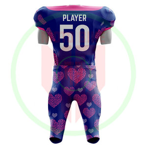 Uniformes de Fútbol Americano de Alta Calidad, Diseño Personalizado, Sublimación - Product Image 3