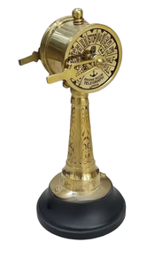 Marien utilise un télégraphe en laiton marin à collectionner concepteur nautique artisanat en métal Durable vieux télégraphe de style vintage nautique - Product Image 4