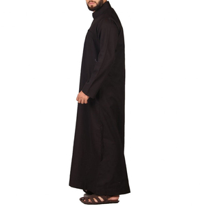 Vêtements islamiques tendance de haute qualité, thobe à manches longues pour hommes, jubba arabe, jubba musulmane, thobe saoudien arabe, vente chaude - Product Image 3