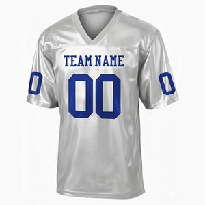 Wholesale Custom American Football Jersey Breathable Mesh-Stitched Rugby Shirts Uniform Sublimation Teamwear for <b>Match</b> Practice - Product Image 2