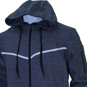 Pull à capuche de couleur grise personnalisée en molleton de coton avec couleurs personnalisées et broderie au meilleur prix Offre Spéciale à capuche unisexe - Product Image 6