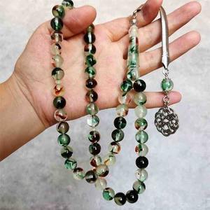 Kehribar tasbih ลูกปัดสวดมนต์ของชาวมุสลิมทำจากเรซินธรรมชาติ dikr ทำสมาธิทางจิตวิญญาณทุกวันเพื่อฝึกศรัทธาบูชาอิสลาม - Product Image 3