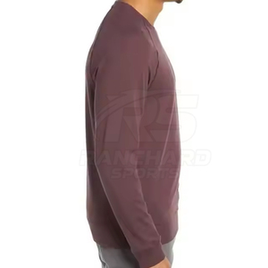 Sweat-shirt de sport pour homme, séchage rapide, vêtements de sport pour la salle de sport, vente en gros, sweat-shirt à manches longues pour homme - Product Image 3