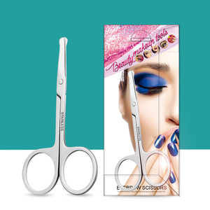 Tijeras de manicura de acero inoxidable al por mayor con cortador de puntas de uñas de hoja recta para el cuidado de la piel y las uñas - Product Image 4