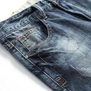 Short en jean pour hommes, design personnalisé, nouveauté vêtements pour adultes de marque privée, OEM, vente en gros - Product Image 1