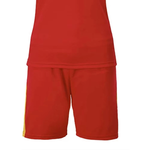 ชุดกีฬาสำหรับผู้ชายชุดยูนิฟอร์มฟุตบอลผ้าโพลีเอสเตอร์100% - Product Image 5