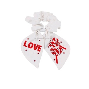 À la mode indien brodé à la main multicolore perlé cheveux chouchous saint valentin carnaval saison spéciale chouchous - Product Image 5