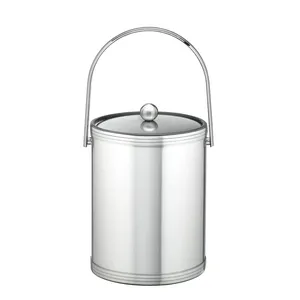 ซาฮิด เอ็กซ์พอร์ตส์ โมเดิร์น สำหรับถังน้ำแข็ง ภาชนะใส่เครื่องดื่มสำหรับร้านอาหารหรู โต๊ะบริการ อลูมิเนียม เป็นมิตรกับสิ่งแวดล้อม - Product Image 1