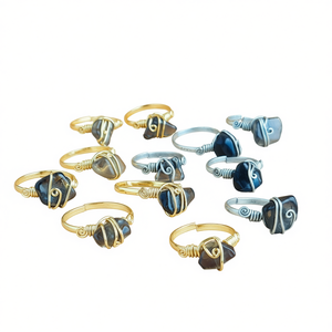 <b>Boho</b> Style Gold and Silver Plated Fashion <b>Rings</b> for Resale in Trendy Jewelry Collections - Product Image 2