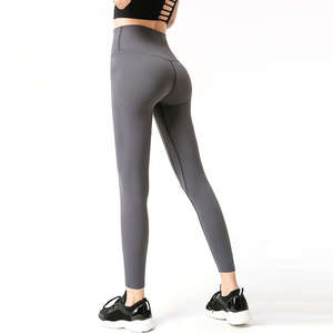 Nouvel arrivage d'entraînement sur mesure Ensemble de yoga pour femmes Meilleur prix bas Ensembles de yoga en matériaux solides à quantité minimale de commande - Product Image 5