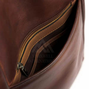 Mochila de Cuero Personalizada Impermeable con MOQ Bajo, Nuevo Diseño, Mochila de Cuero de Gran Capacidad para Exteriores - Product Image 6