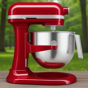 Robot culinaire haute performance Kitchen Aid 5KSM70JPX rouge, kit mélangeur alimentaire HD - Product Image 3