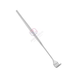 Écarteur de plaie à 4 branches, 6-12 pouces, instrument chirurgical trachéal aiguisé en acier inoxydable pour la chirurgie plastique - Product Image 4