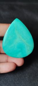 Cabujones de turquesa chinos naturales hechos a mano de alta calidad, piedras preciosas sueltas, tamaños mixtos de 5-8mm para la fabricación de joyas - Product Image 2