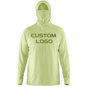 Chemises de pêche personnalisées évacuation de l'humidité séchage rapide Upf 50 idéal pour les aventures en plein air chemise de pêche pour hommes - Product Image 3