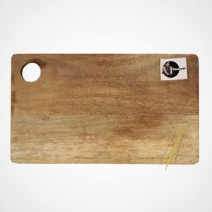 Planche à découper en bois de manguier écologique de qualité supérieure avec trou de suspension de taille personnalisée facile à nettoyer Design traditionnel bas prix fabriqué à la main - Product Image 6