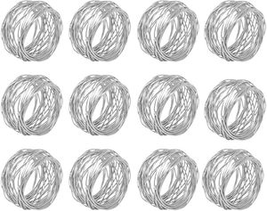 Rond de serviette en argent sterling super luxueux en forme de vintage unique pour décor de table de fête de mariage rond de serviette exclusif indien noël - Product Image 3