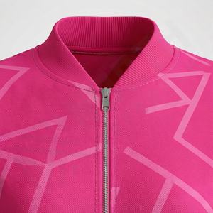 Survêtement de jogging pour femme avec logo personnalisé, manches longues, vêtements décontractés d'hiver, tissu tricoté sublimé uni, vêtements de sport, couleur personnalisée - Product Image 3