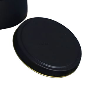 <b>Bulk</b> Selling Handmade Black Tin <b>Candle</b> for Christmas Occasion Custom Logo Available - Product Image 2