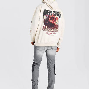 เสื้อฮู้ดผ้าฟลีซสำหรับผู้ชายผ้าฟลีซผ้าฝ้ายพิมพ์โลโก้ได้ตามต้องการ - Product Image 2