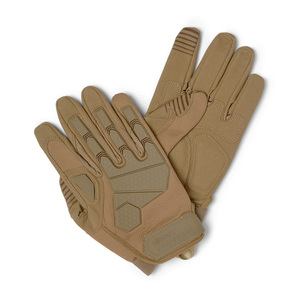 Alpha Tactical Gloves - Coyote rubber/<b>velcro</b> wrist fastening shooting gloves work gloves protective gloves Camouflage Custom - Product Image 4