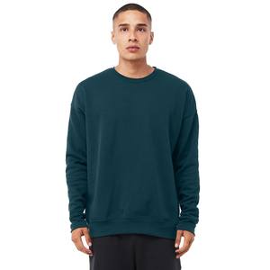 Sweat-shirt unisexe en molleton éponge à épaules tombantes + 3945 - Product Image 4