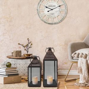 Linternas de vela de Metal Vintage de alta calidad para decoración de Bodas de fiesta en casa al aire libre a precio asequible de la India - Product Image 5