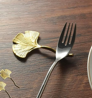 Elegante Marmeren Besteksteun Voor Tafelblad Keukengerei Hotel Restaurant Bruiloft En Evenement Gebruik Keukengerei Lepel Eetstokje Rust