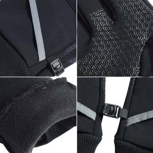 Gants de travail en cuir imperméables, anti-UV, extensibles, antidérapants, pour le cyclisme, la conduite, la construction, la soudure, la sécurité - Product Image 5