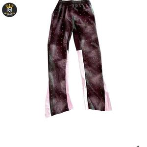 Pantalón Casual de Lona con Pedrería para Hombre, Estilo Vintage Lavado al Ácido, Pantalón Deportivo de Secado Rápido 100% Algodón, Fabricante Personalizado - Product Image 1