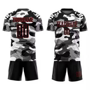 Uniforme de football pour hommes imprimé respirant, sublimation, séchage rapide, léger, vente en gros, durable - Product Image 1