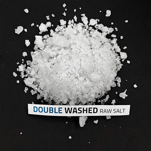 Wholesale Bulk Industrial Grade 98.5% NaCl Low MOQ Raw Washed Sea Salt Powder Sodium <b>Chloride</b> - Product Image 1