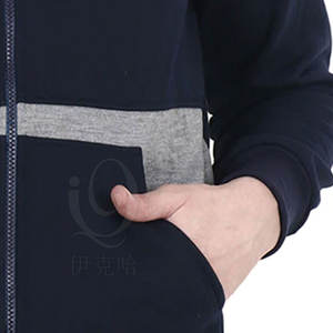 Sudaderas con cremallera para hombre de mezcla de algodón básico de la mejor calidad Nueva ropa informal Sudaderas con cremallera para hombre - Product Image 5