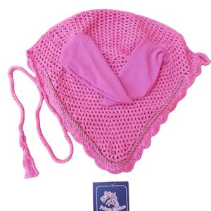 Bonnet d'oreille pour cheval en coton Primo Equine de haute qualité, personnalisable, fabriqué au Pakistan pour l'équitation et les soins équestres - Product Image 1