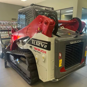 Nouveau Chargeur sur chenilles Takeuchi TL12V2 6t 115hp avec boîte de vitesses Hino, haute efficacité, pack forestier, et commandes EH - Product Image 4