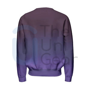 Logotipo personalizado UNI GEAR Athletic Gymwear sudadera hombres mujeres patrón sólido estilo Casual deportes de invierno logotipo frontal transpirable - Product Image 4