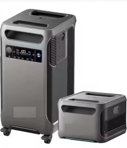 Nouvelle arrivée : Station d'alimentation portable F3800 avec batterie d'extension de 7,68 kWh, sortie AC 6000W, générateur solaire - Product Image 1