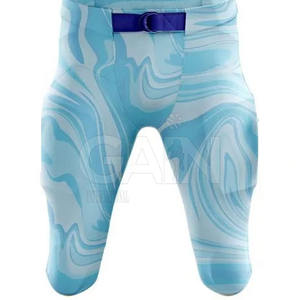 ชุดอเมริกันฟุตบอลสีพื้นแบบต่างๆ ระบายอากาศได้ดี แขนสั้น สวมใส่สบาย แห้งเร็ว ผลิตจากโพลีเอสเตอร์ 100% ปรับแต่งได้ - Product Image 6