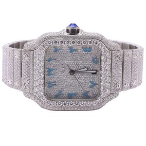 Exquisito Reloj de Cuarzo con Piedras de Moissanita que Ofrecen un Brillo Radiante, Tiempo Preciso y Calidad Premium - Product Image 5