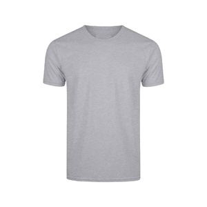 Camisetas Casuales Originales Ligeras con Cuello Redondo para Hombre, Camiseta de Mezcla Triple Disponible en Tallas Grandes, Camisetas de Algodón con Cuello Redondo - Product Image 1