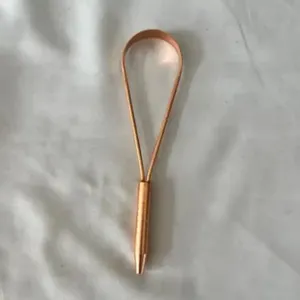 Duy Nhất Tay Lưỡi <span class=keywords><strong>Scraper</strong></span> Đồng Lưỡi Cleaner <span class=keywords><strong>Ayurvedic</strong></span> <span class=keywords><strong>Scraper</strong></span> Cho Unisex Có Sẵn Tại Số Lượng Lớn Cung Cấp Hình Thức Ấn Độ - Product Image 6
