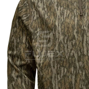 Best Price New Arrival <b>Men's</b> <b>Camo</b> <b>Hoodie</b> Custom Polyester Cotton Low MOQ Plain Dyed <b>for</b> Winter - Product Image 3