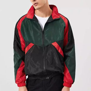 Venta al por mayor nuevo estilo OEM personalizado parche estilo estampado correr impermeable a prueba de viento personalizado chaqueta cortavientos para los hombres - Product Image 6