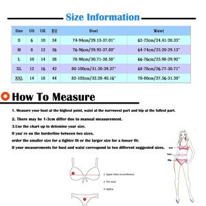 ชุดว่ายน้ำบิกินี่สตรีสีพื้น3จุดเซ็กซี่ - Product Image 5