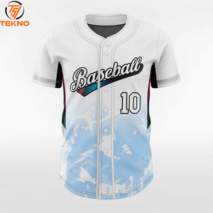 Nueva llegada Jersey de béisbol de moda Jersey de béisbol de media manga Camisetas de béisbol de nuevo estilo Venta caliente en Jersey OEM ODM con servicio - Product Image 1