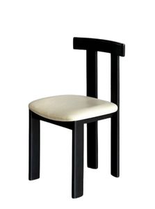 Chaises de jardin en teck de qualité avec une élégante peinture noire à un prix de vente économique - Product Image 2