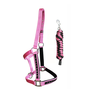 สายจูงม้าไนลอนแบบปรับได้ ผลิตจากวัสดุไนลอนนุ่ม รับทำโลโก้ตามสั่ง ขายตรงจากโรงงาน - Product Image 1