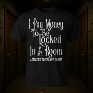 T-shirt Escape Room : Payez pour être enfermé à des fins promotionnelles - Product Image 3