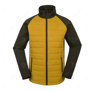 Veste à bulles pour homme, en polyester, légère, à fermeture éclair intégrale, respirante et durable, pour le sport, la randonnée et les voyages. - Product Image 4