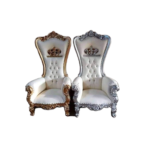 Antique Luxury Design Throne <b>Chair</b> Decor Weddings Throne Wedding Bridal <b>Chairs</b> For <b>Hotel</b> And Wedding Event Direct Factory - Product Image 1